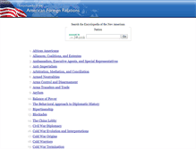 Tablet Screenshot of americanforeignrelations.com